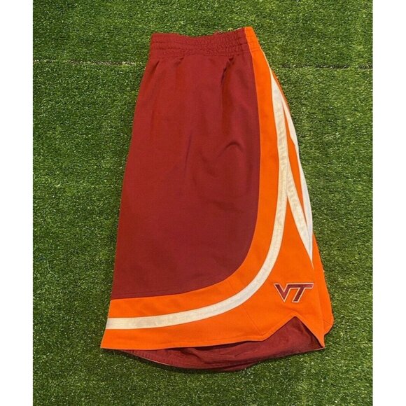 adidas Other - Virginia Tech Hokies shorts mens large red orange adidas basketball VT 24
